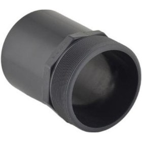 Resim Pvc Dış Dişli Dıştan Yapıştırmalı Adaptör Uzun Tip Erkek Adaptör Ø 50 1 Adet 