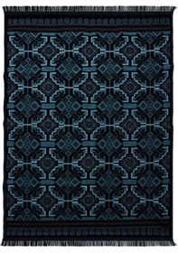 Resim Bigghome Çift Taraflı Kilim, Makinede Yıkanabilir, Modern Desenli, 120 180 Cm, Sa25at 