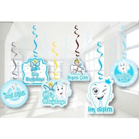 Resim Lisanslı Sarkıt Süs 6 Lı - Diş Buğdayı 