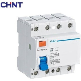 Resim Chint 4x40a 300 Ma Kaçak Akım Rölesi 6 Ka Ac Tipi 200230 