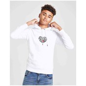 Resim I Wıll Always Love You Baskılı Unisex Çocuk Kapüşonlu Beyaz Sweat 
