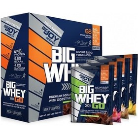 Resim Big Joy Big Whey Go Protein 2070 Gr 68 Saşe (Ücretsiz Kargo) 
