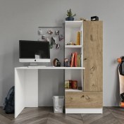 Resim Rosepal Mobilya Minör Çalışma Masası ve 7 Bölmeli Kitaplık 