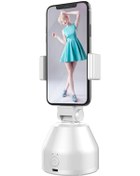 Resim Symbee 360 Derece Akıllı Yüz Takip Panosu - Usb Şarjlı 1200mah Pil, Dikey-yatay Mod, 3 Saniye Zamanlayıcı, Beyaz 