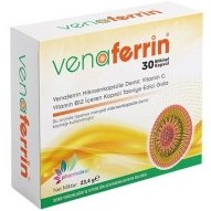 Resim Venaferrin Takviye Edici Gıda 30 Kapsül 