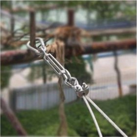 Resim 2 Adet Çektirme 5mm Çelik Halat Gerdirme Çelik Kanca Gergi Demiri Yük Halat Gerdirme Gerdirme Kanca 