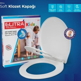 Resim Elitra Kids Klozet Kapağı Çocuk Adaptörlü 