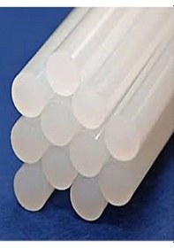 Resim Kalın Mum Silikon 20 Adet 11 Mm 27 Cm Mum Çubuk Sıcak Silikon 