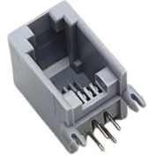 Resim Motorobit RJ11 4P4C Dişi Telefon Kablosu Konnektörü - Pcb Tipi 