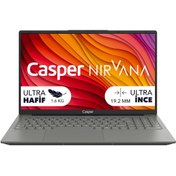 Resim Casper Nirvana X650 i7-13620H 8GB DDR5 250GB SSD W11P 15.6\ Laptop X650.1362-8U00R-G-F 