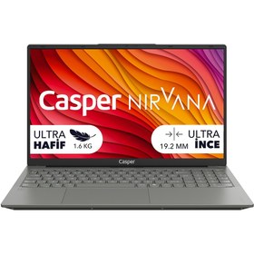 Resim Casper Nirvana X650 Series 2 Core 5-210H 32GB DDR5 2TB SSD Freedos 15.6\ Laptop X650.210H-DX00X-G-F 