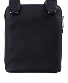 Resim BOSS %70 Geri Dönüştürülmüş Poliüretan, %30 Polyester Siyah Erkek Postacı Çantası Ray_MS_S zip env 1 