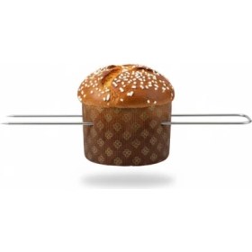 Resim Paslanmaz Panettone Şişi Ikili P60 cm 10 Adetp 