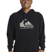 Resim Quiksilver Big Logo Hoodie Erkek Siyah Sweatshirt 