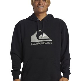 Resim Quiksilver Big Logo Hoodie Erkek Siyah Sweatshirt 