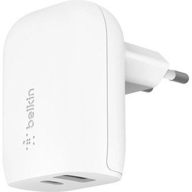 Resim Belkin Wcb007 Boostcharge 37w Usb-c + Usb-a Portlu Duvar Şarjı - Beyaz 
