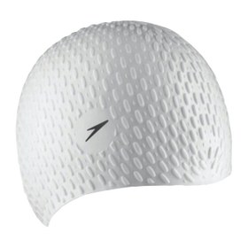 Resim Speedo Speedo Bubble Cap Af Unısex Beyaz Yüzücü Bonesi 