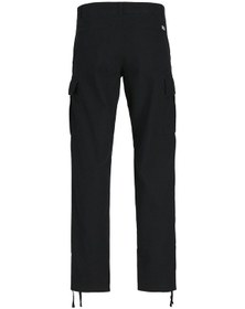 Resim Jack & Jones Jack Jones Erkek Yandan Cepli Kargo Pantolon 12258150 Siyah 