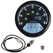 Resim Suntek 12000 Rpm Lcd Dijital Kilometre Sayacı Motosiklet 