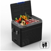 Resim Coolist Clk60 12/24volt/220volt 60 Litre Kompresörlü Oto Buzdolabı/dondurucu Fr Clk60 