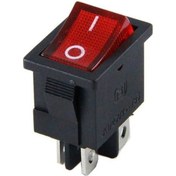 Resim Ic-119 4 Pinli Işıklı Mini Anahtar-181993 