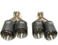 Resim Akrapoviç Egzoz Bölmeli Dual 89 mm 