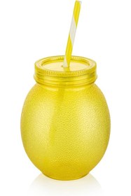 Resim STOREMAX Akrilik Pipetli 650ml | Ferahlatıcı ve Renkli 650ml Akrilik Pipetli - Yazın Serinletici Lezzetleri D 