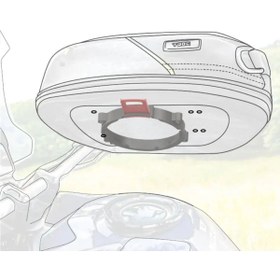 Resim TAAC TWISTLOCK DEPO ÜSTÜ ÇANTA TC13TW 2,5 LT SİYAH 