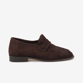 Resim Kemal Tanca Kadın Loafer 495-01 Kahverengi 