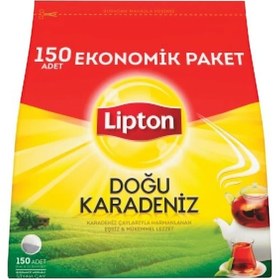 Resim Lipton Doğu Karadeniz Demlik Poşet Çay 150'li Paket 