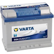 Resim Varta D24 12V 60 Ah Blue Dynamic Akü 