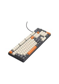 Resim Hoco. Gm61 Murphy 3 Renk Tasarımlı Kablolu Klavye - Gri 