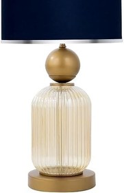 Resim MİNİMAL E-TİCARET & BİLGİ TEKNOLOJİLERİ Lotus Gold Cam Abajur 