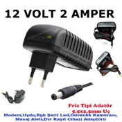 Resim EU-03- KALİTELİ SAĞLAM ARAYANLAR için 12 VOLT 2 AMPER 12V 2A - NEXT KASALI UYDU ADAPTÖRÜ TRAFO 