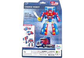 Resim Brother Toys Transformer Optimus Prime Robota Dönüşen Oyuncak Robot Araba Tır Kamyon 