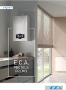 Resim Eca Proteus Premix 24/24 Kw (20.000 KCAL) Tam Yoğuşmalı Kombi ECA