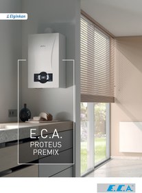 Resim Eca Proteus Premix 24/24 Kw (20.000 KCAL) Tam Yoğuşmalı Kombi 