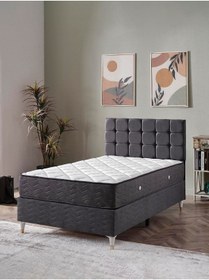 Resim beehanem 120x200 Bengü Baza+başlık+yatak Set 