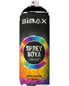 Resim Sibax Sprey Boya Metalik Gümüş 400ML 