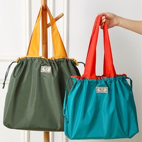 Resim Bayanlar Çift Omuz Çantası, Tote Çantası, Tekrar Kullanılabilir Alışveriş Çantası, Omuz Sırt Çantası, Büyük Kapasite, Kolay Katlama, 44*42cm, Dikdörtgen Şekil, Polyester Malzeme, Sevgililer Günü/Şükran Günü Hediye Çantası ile, Öğretmen, Kadınlar için 
