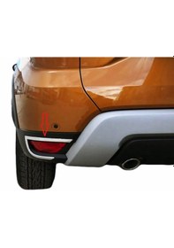 Resim Dacia Duster Krom Arka Reflektör Çerçeve 2 Prç P.çelik 2018 Üzeri 