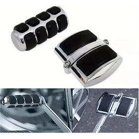 Resim Hightower Kawasaki Vulcan 900 Yamaha V-star Honda Shadow Suzuki Boulevard Fren Pedal Kolu Krom Kapak 