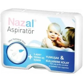 Resim Nazal Burun Aspiratörü ve Yedek Uç 5'li 