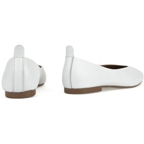 Resim Ziya, Hakiki Deri Kadın Babet 1511044z105 Beyaz 1511044z105 500 Beyaz 