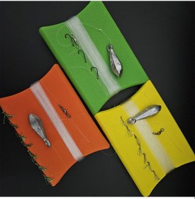 Resim Aldos Çapari Ve Dip Hazır Olta Set 3 Ad Mantara Sarılı Kurşunlu 