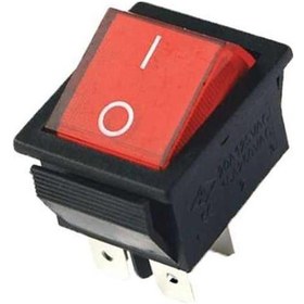 Resim Geniş Işıklı On/Off Anahtar Irs-201-1 