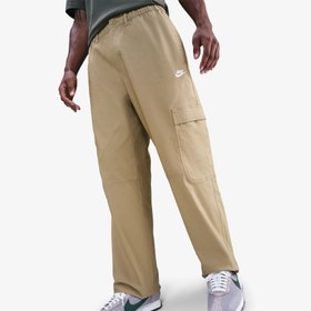 Resim Nike Sportswear Club Woven Erkek Kahverengi Kargo Pantolon 