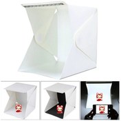 Resim Yenilzd Mini Stüdyo 40x40 Led Işıklı Ürün Fotoğraf Çekim Çadırı 