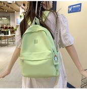 Resim Novahub Siyah Schoolbag Kadın Kıdemli Lise Öğrencisi Düz Renk Kadın Sırt Çantası Kadın Sırt Çantası Siyah Siyah 