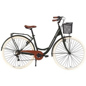 Resim Bisan Sorrento-s Şehir Bisikleti 44 Cm V 26 Jant 7 Vites Yeşil Silver Yeşil Silver Yeşil - Gri 